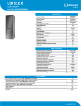 Indesit LI8 S1E X Product data sheet