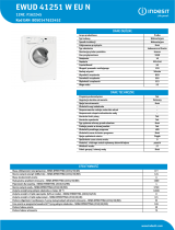 Indesit EWUD 41251 W EU N Product data sheet