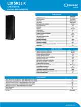 Indesit LI8 SN2E K Product data sheet