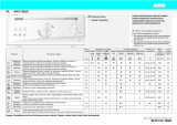 Ignis AWV 935/2 Program Chart