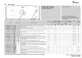 Whirlpool AWT 2260 Program Chart