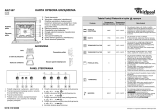 Whirlpool AKZ 587 IX Program Chart