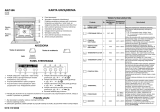 Whirlpool AKZ 586 IX Program Chart