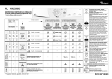 Whirlpool AWZ 8993 Program Chart