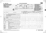 Whirlpool AWO 8123 Program Chart