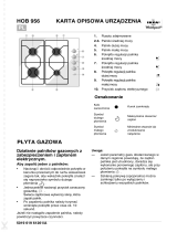 IKEA HOB 956 W Program Chart