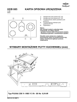 IKEA HOB 605 S N Program Chart