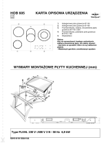 IKEA HOB 605 S Program Chart