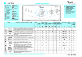 Whirlpool AWT 2074 Program Chart