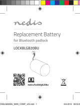 Nedis Replacement Battery for Bluetooth padlock instrukcja