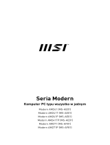 MSI Modern AM241 11M Instrukcja obsługi