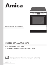 Amica 614IES3.374TsDpHbQ(XxL) Instrukcja obsługi