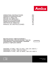 Amica AWDM6W X-TYPE Instrukcja obsługi