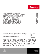 Amica FZ208.3AA Instrukcja obsługi