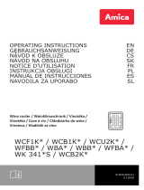 Amica WCF1K15B7.2 Instrukcja obsługi