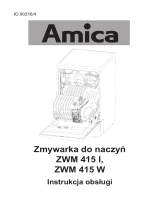 Amica ZWM 415 W Instrukcja obsługi