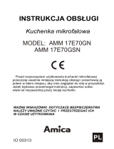 Amica AMM17E70GN Instrukcja obsługi