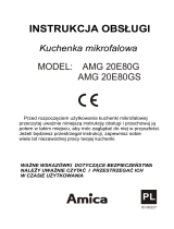 Amica AMG20E80G Instrukcja obsługi
