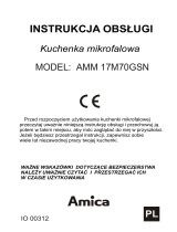 Amica AMM17M70GSN Instrukcja obsługi