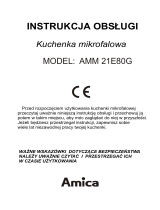 Amica AMM21E80G Instrukcja obsługi