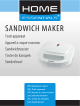 Home Essentials Sandwichmaker-ST-123520 Instrukcja obsługi