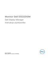 Dell S3222DGM instrukcja