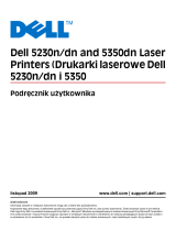 Dell 5350dn Mono Laser Printer instrukcja