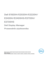 Dell E2720H instrukcja