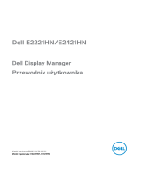 Dell E2221HN instrukcja