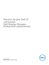 Dell Gaming S2721HGF instrukcja
