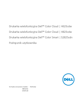 Dell H825cdw Cloud MFP Laser Printer instrukcja
