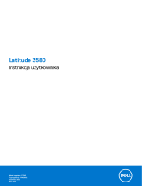 Dell Latitude 3580/3588 Instrukcja obsługi
