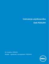 Dell P2014H instrukcja