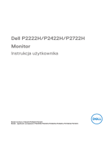 Dell P2222H instrukcja