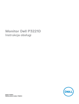 Dell P3221D instrukcja