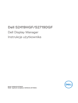 Dell S2719DGF instrukcja