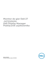 Dell S2721DGFA instrukcja