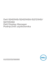 Dell S2721HS instrukcja