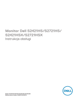 Dell S2721HS instrukcja