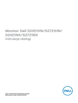 Dell S2721HN instrukcja