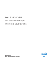 Dell S3220DGF instrukcja