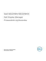Dell SE2219H/SE2219HX instrukcja