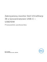 Dell U3821DW instrukcja