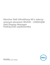 Dell U4021QW instrukcja