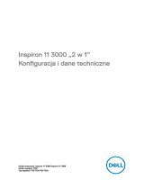 Dell Inspiron 11 3168 Skrócona instrukcja obsługi