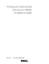 Dell Inspiron 15 N5050 Instrukcja obsługi