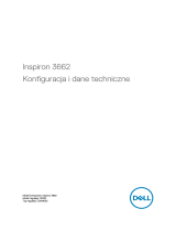 Dell Inspiron 3662 Skrócona instrukcja obsługi