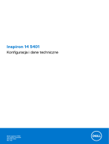 Dell Inspiron 5401/5408 instrukcja