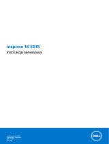Dell Inspiron 5515 Instrukcja obsługi