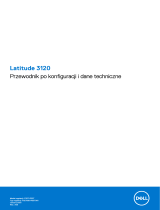Dell Latitude 3120 Instrukcja obsługi